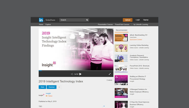 Insight Intelligent Technology Index SlideShare thumbnail