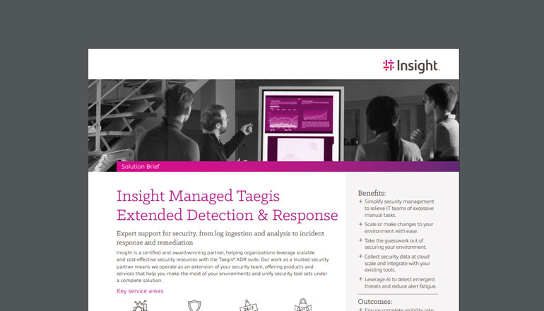 Article Insight Managed Taegis Extended Detection & Response Image