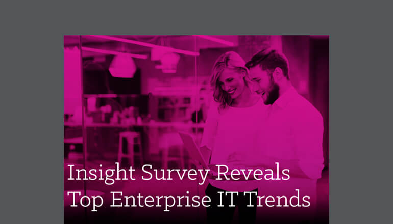 Insight Survey Reveals Top Enterprise IT Trends infographic thumbnail