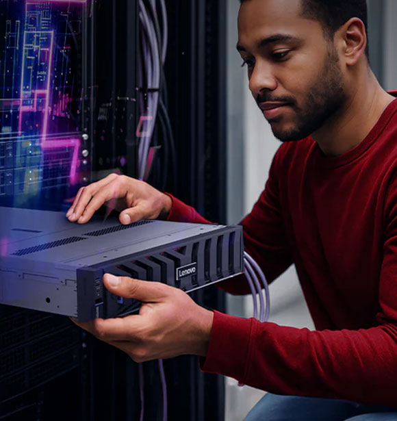 Lenovo Intel Xeon Server lifestyle