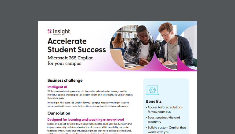 Article Accelerate Student Success: Microsoft Copilot 365 Image