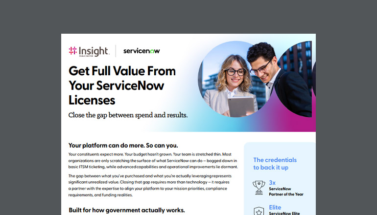 Article Get Full Value From Your ServiceNow Licenses Image