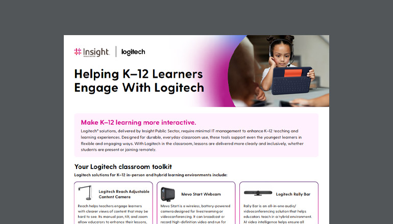 Article Helping K–12 Learners Engage With Logitech Image
