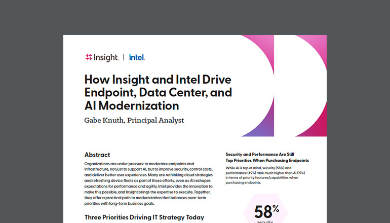 Article How Insight and Intel Drive Endpoint, Data Center, and AI Modernization Image