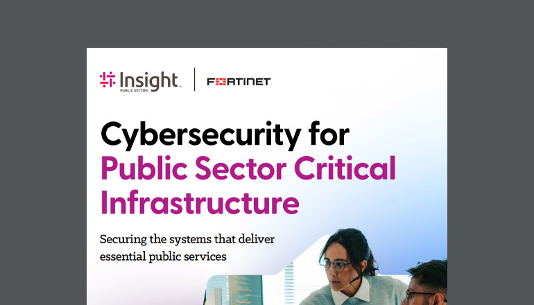 Article Cybersecurity for Public Sector Critical Infrastructure Image