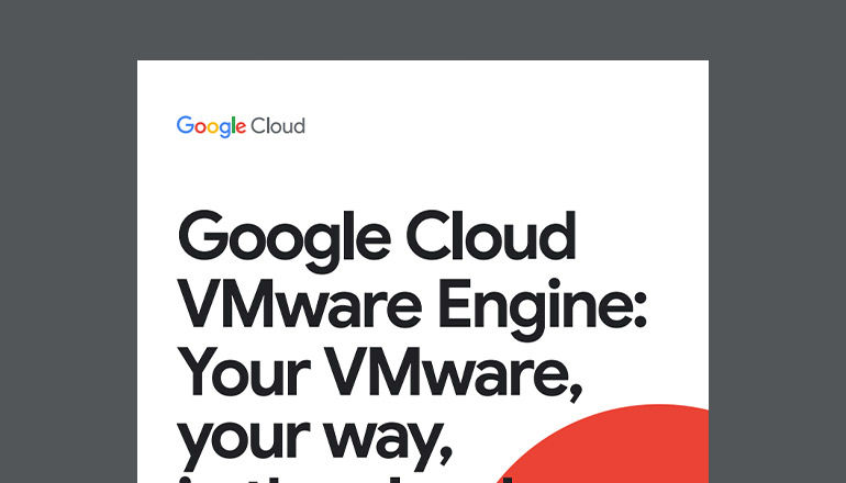 Article  A 5-step guide to Google Cloud VMware Engine Image