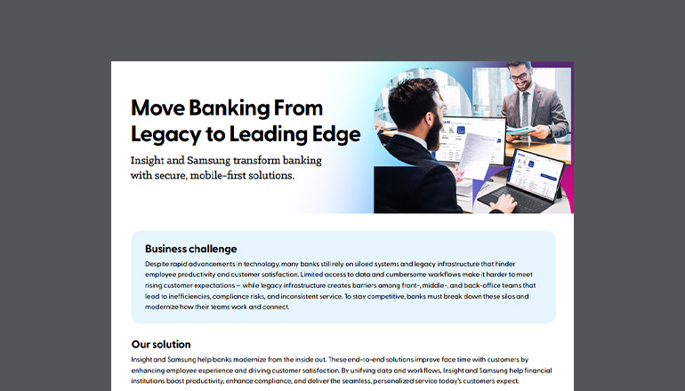 Article Move Banking From Legacy to Leading Edge Image