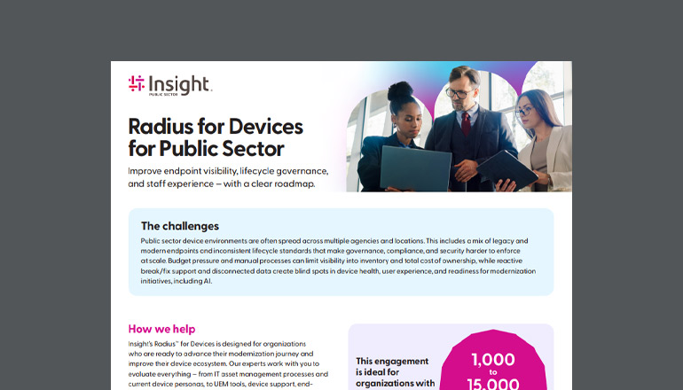 Article Radius for Devices for Public Sector Image