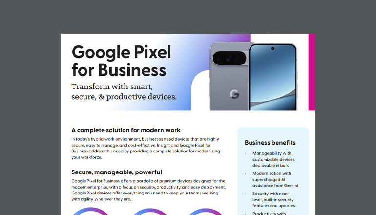 Article Google Pixel for Business Image