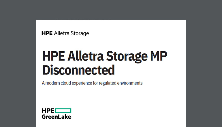 Article HPE Alletra Storage MP Disconnected  Image