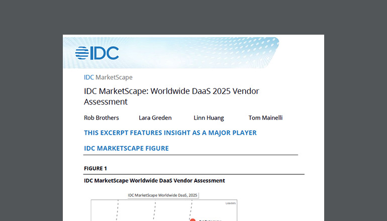Article IDC MarketScape: Worldwide DaaS 2025 Vendor Assessment Image