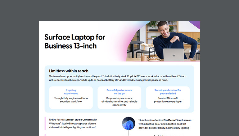 Article Surface Laptop for Business 13-inch Image