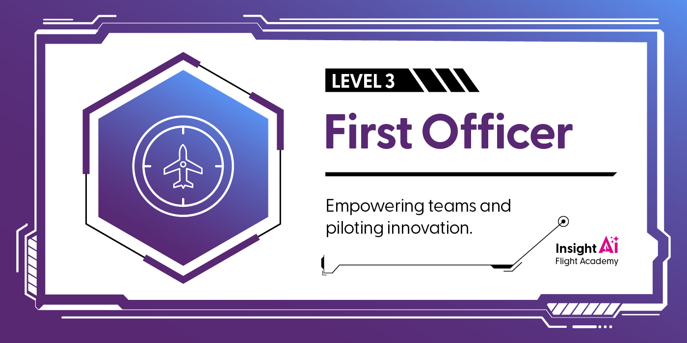 Flight academy badge