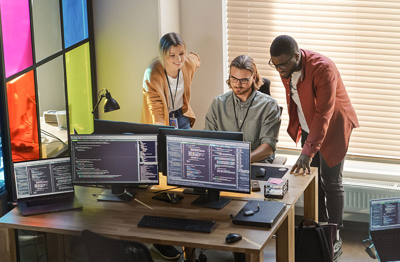 Developer productivity Developers working