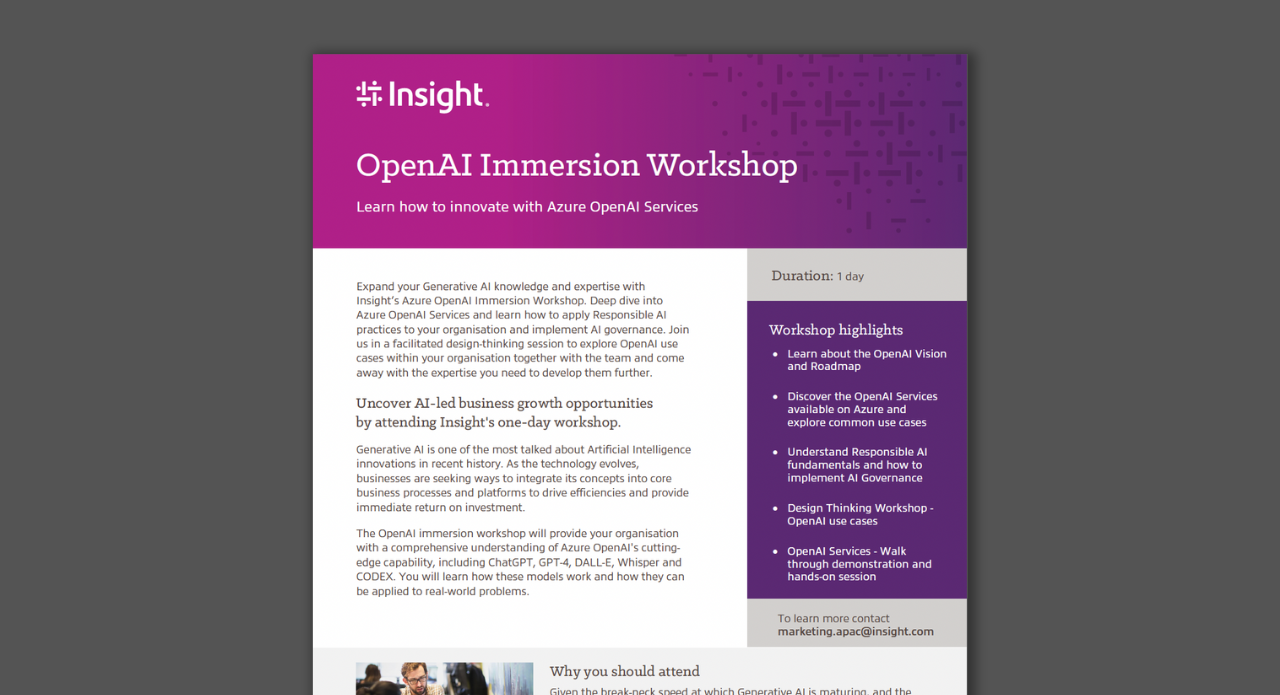 Article OpenAI Immersion Workshop  Image