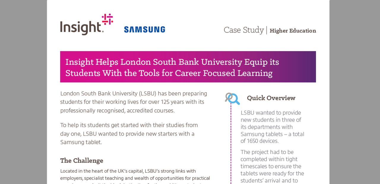 Article London South Bank University Career Focused Learning Image