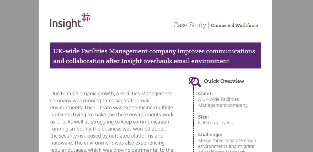 Article Facilities Management Company Overhauls Email Environment  Image