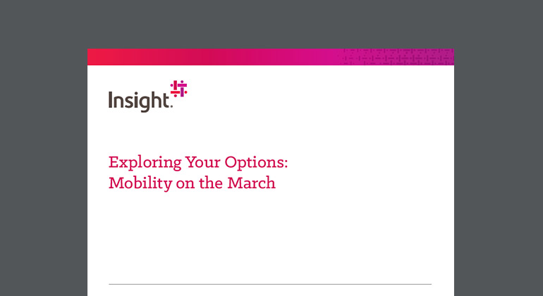 Article Exploring Your Options: Mobility on the March Image