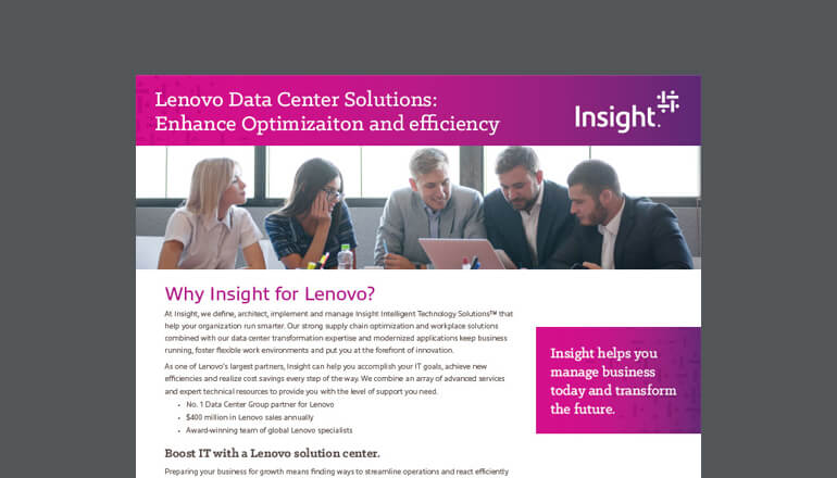 Article Lenovo Data Center Solutions Image