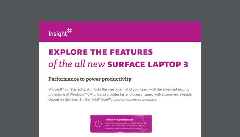 Article New Surface Laptop 3 Features Image
