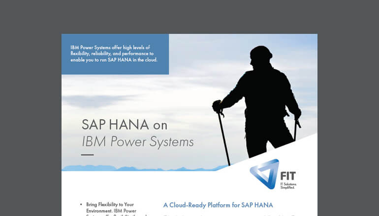 Article SAP HANA on IBM Power Systems Image