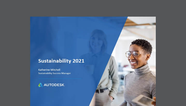 Article Sustainability 2021 | Autodesk  Image