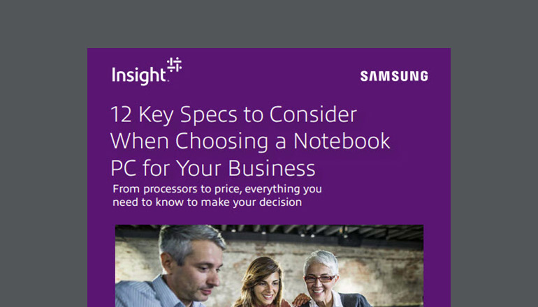 Article 12 Key Specs to Consider When Choosing a Notebook PC for Your Business Image
