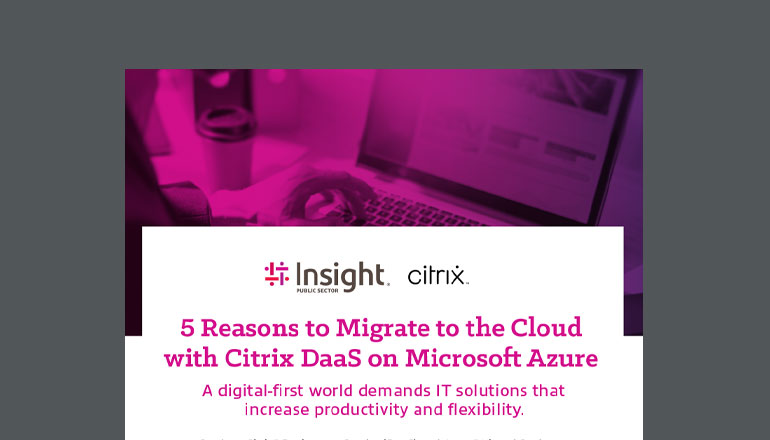 Article 5 Reason to Migrate to the Cloud With Citrix  Image