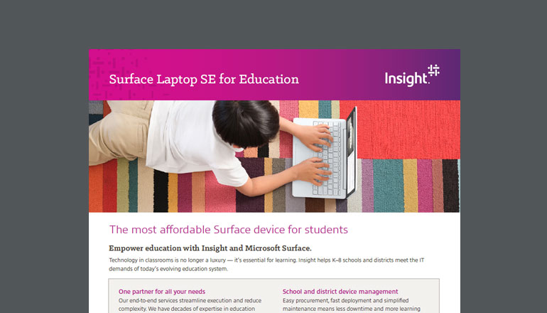 Article Surface Laptop SE for Education Image