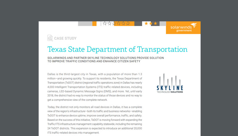 Article Texas State Department of Transportation Image