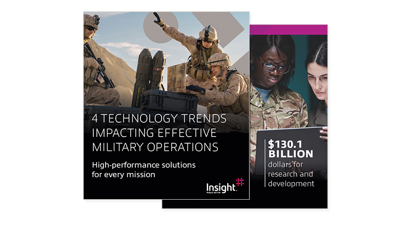 4 Technology Trends Impacting
Effective Military Operations