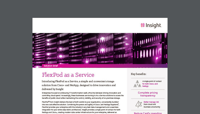 Article FlexPod as a Service Image