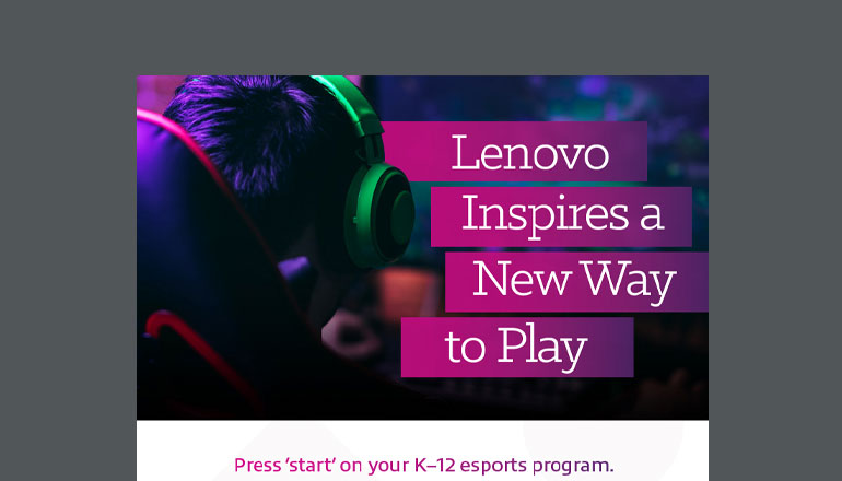 Article Lenovo Inspires a New Way to Play Image