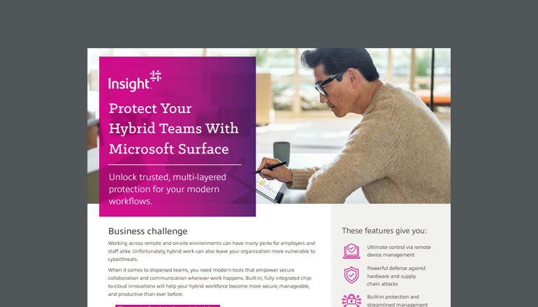 Article Protect Your Hybrid Teams With Microsoft Surface Image
