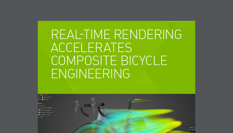 Article Real-Time Rendering Accelerates Composite Bicycle Engineering Image