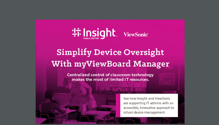 Article Simplify Device Oversight With myViewBoard Manager Image
