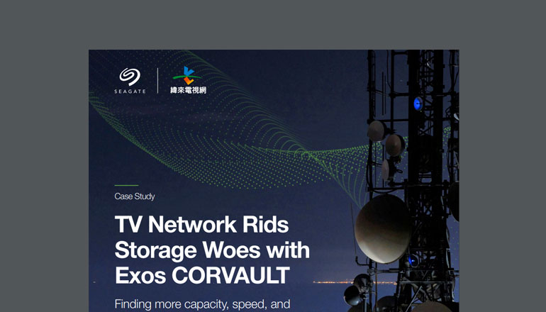 Article TV Network Rids Storage Woes with Exos CORVAULT Image