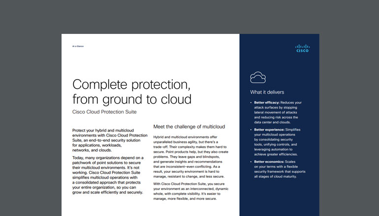 Article Cloud Protection Suite at a Glance  Image