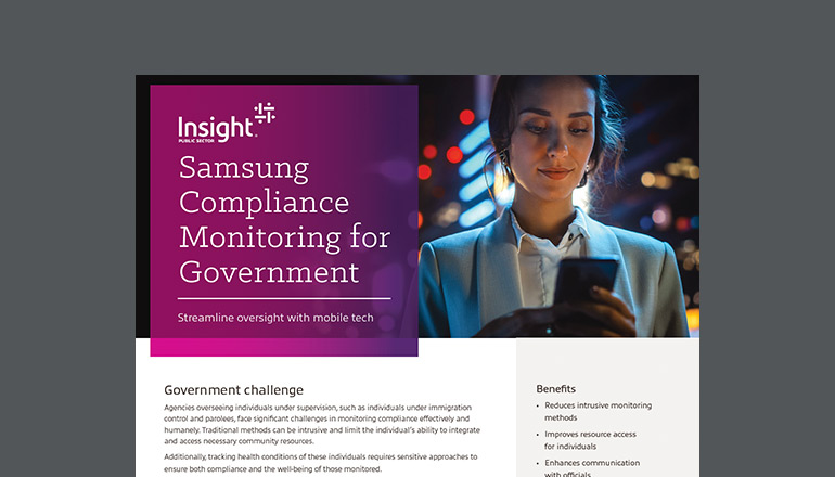 Article Samsung Compliance Monitoring Solution for Government Image