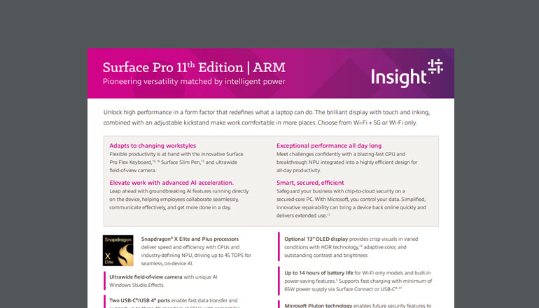 Article Surface Pro 11th Edition: Specs  Image