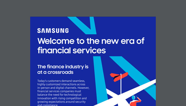 Article Samsung | Welcome to The New Era of Financial Services Image