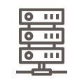 Data storage backup and recovery icon