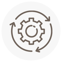 Automated root cause analysis icon