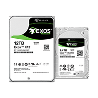 Exos X hard drives