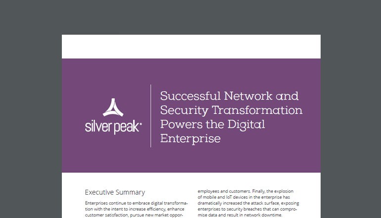 Silver Peak SD-WAN Edge Platform whitepaper