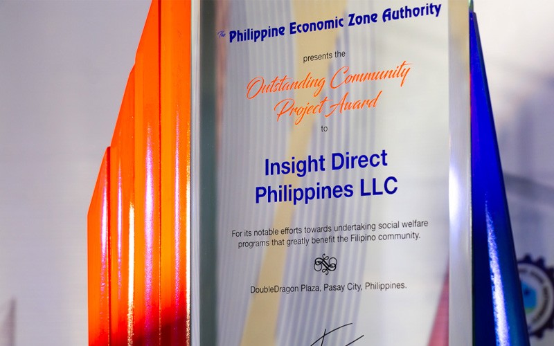Take your career to new places. Insight Manila PEZA Award