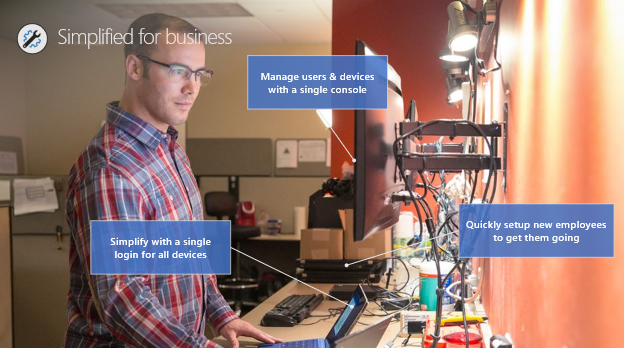 Microsoft 365 simplifies IT lifestyle graphic