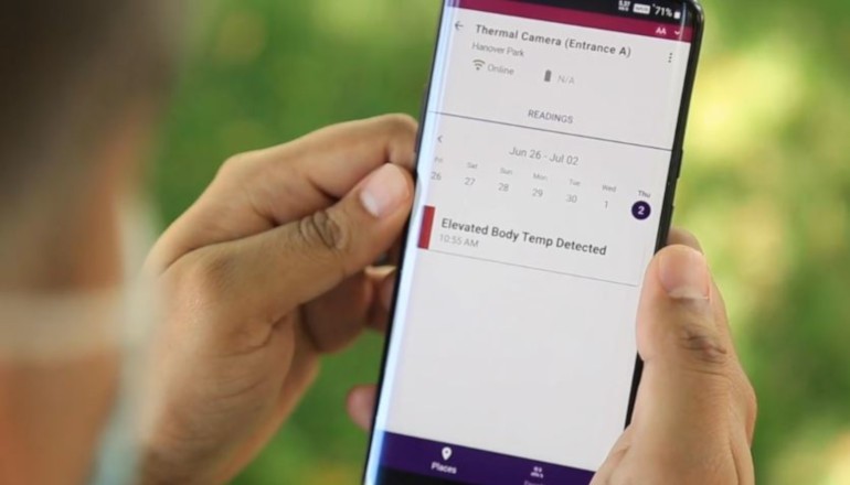 Insight Connected Platform for Detection & Prevention Close up of the Insight Connected Platform for Detection & Prevention notification center on a mobile device.