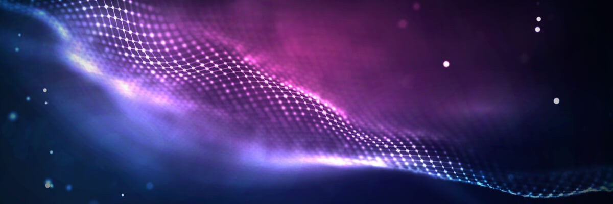 Abstract technology cover graphic