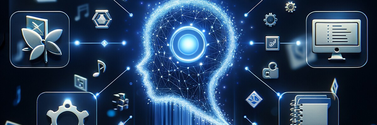 AI generated image of gear workign through multiple software requests